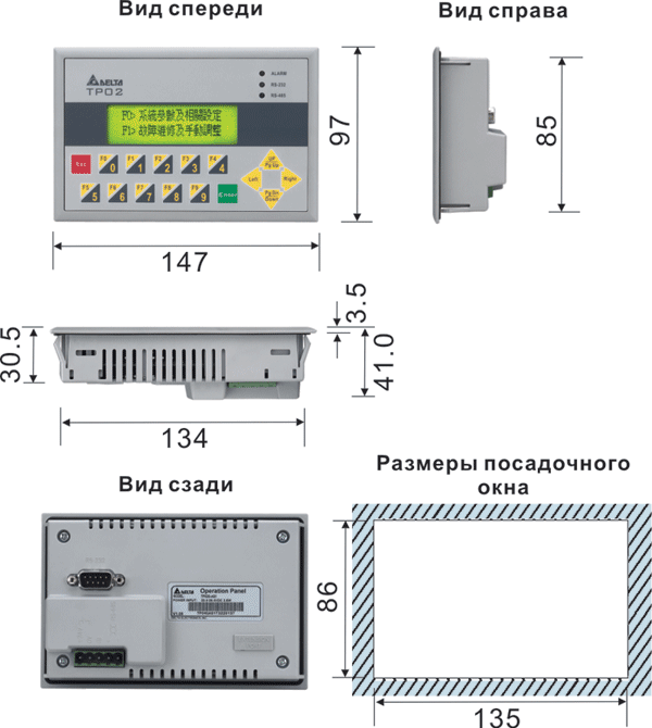 Размеры